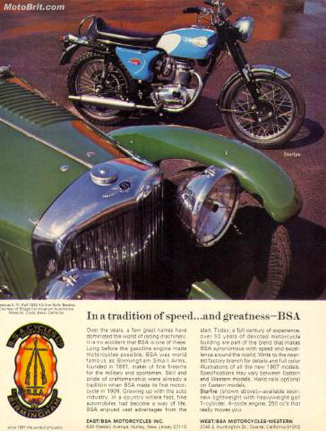 1967 BSA Starfire