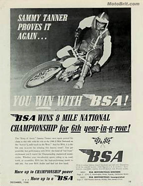 BSA 8 Mile Win