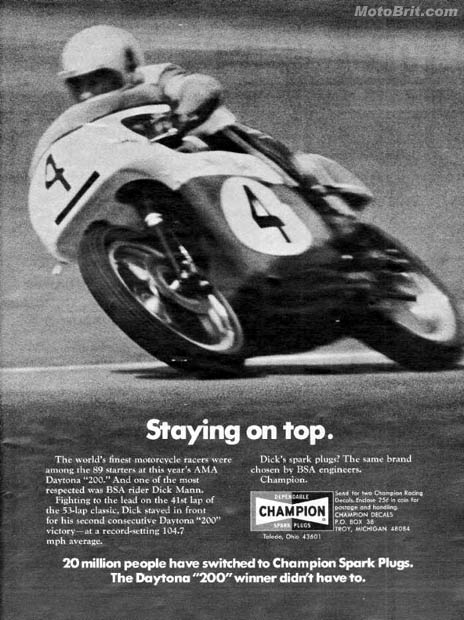 1971 BSA Daytona Victory