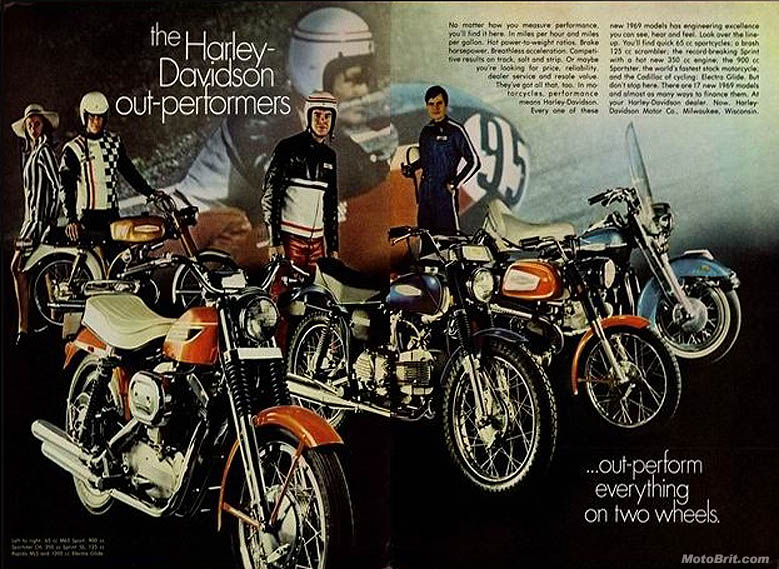 1969 H-D Line