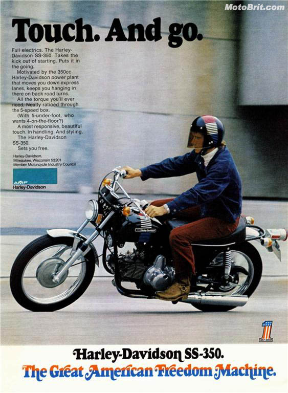 Harley-Davidson 1973 SS 350