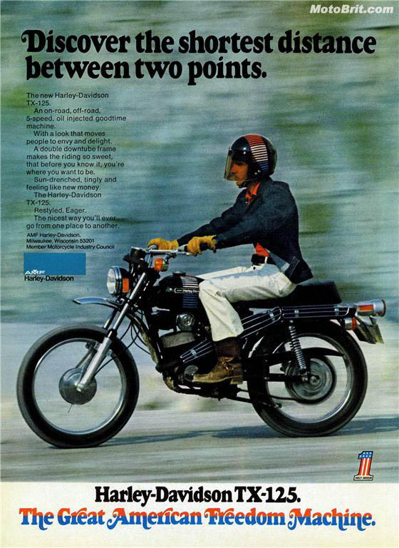 Harley-Davidson 1973 TX 125