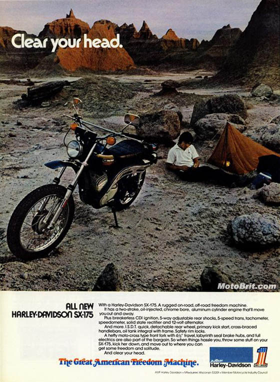 Harley-Davidson 1974 SX 175