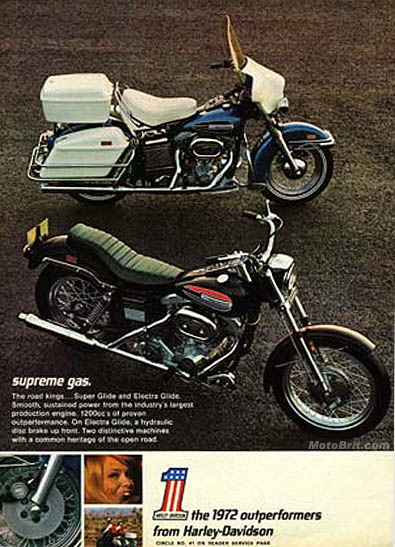 1972 H-D OutPerformers