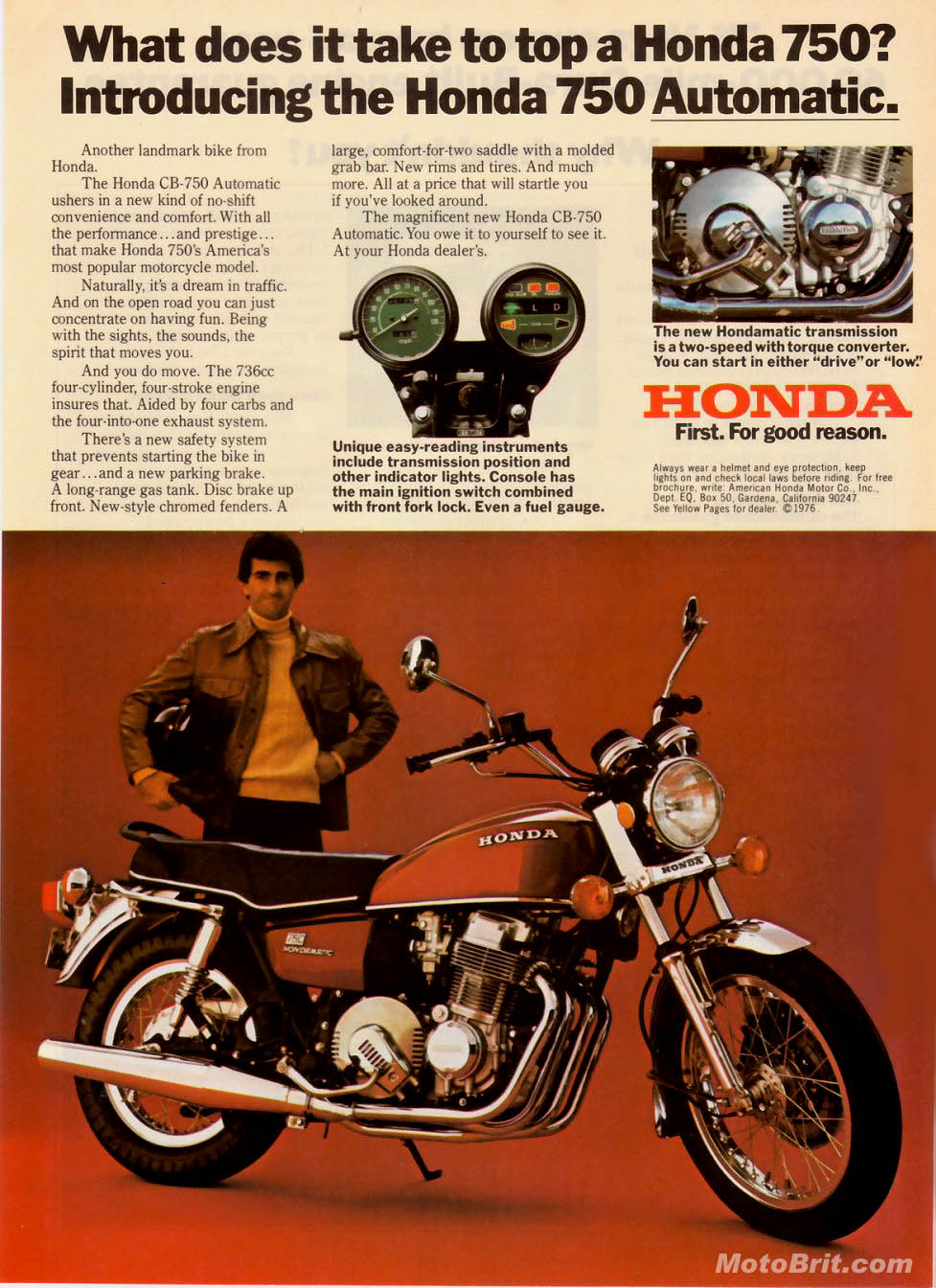 Honda 750 Auto