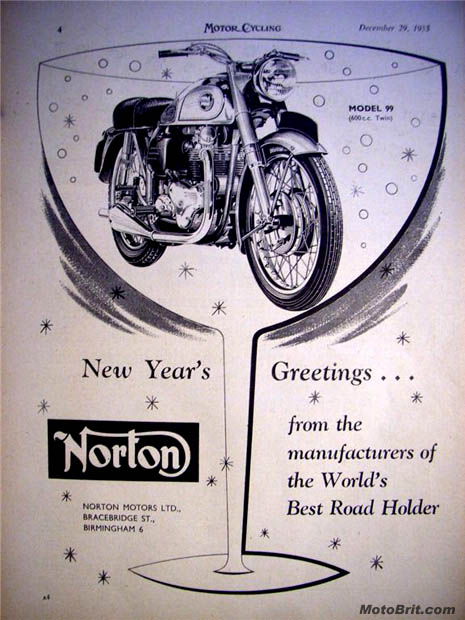 1955 Norton Model 99 600cc