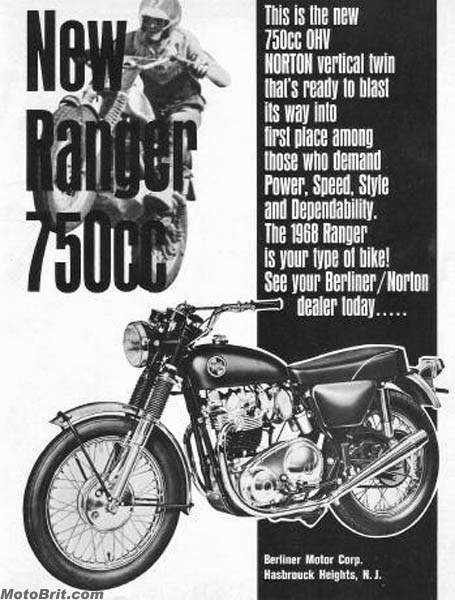 1968 Norton Ranger