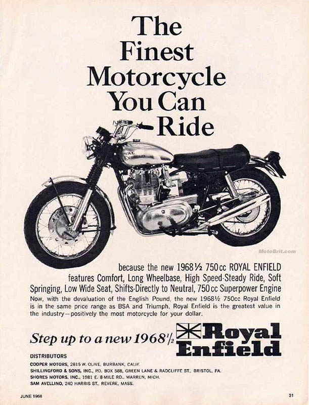 1968 1/2 Royal Enfield