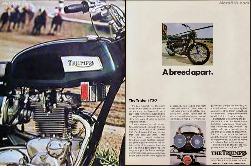 1970 Triumph Trident T150