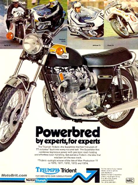 1975 Triumph Trident T-150