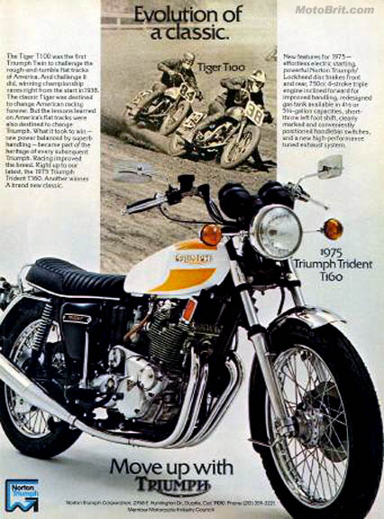 1975 Triumph Trident T160