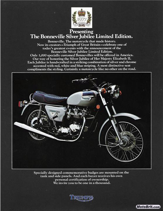 1977 Triumph Silver Jubilee