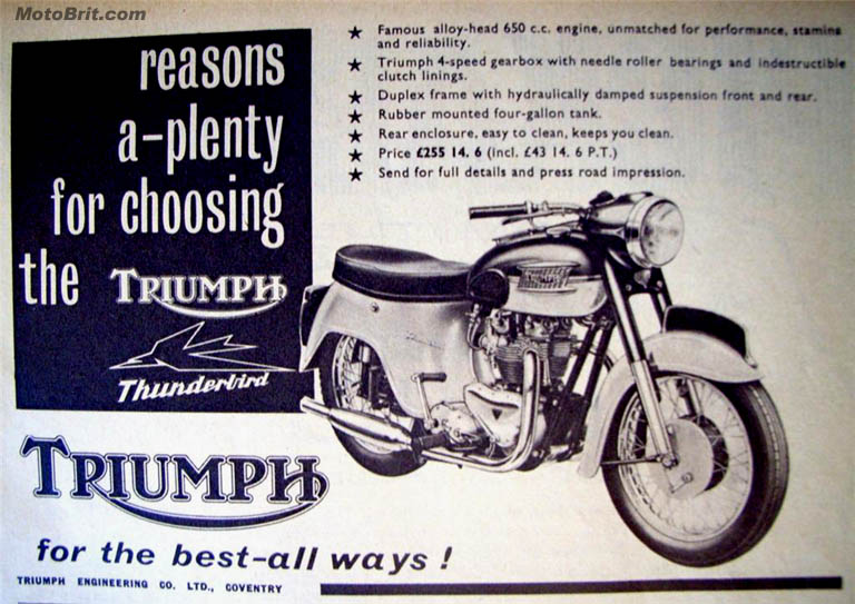 1960 Triumph 650 Duplex Bathtub