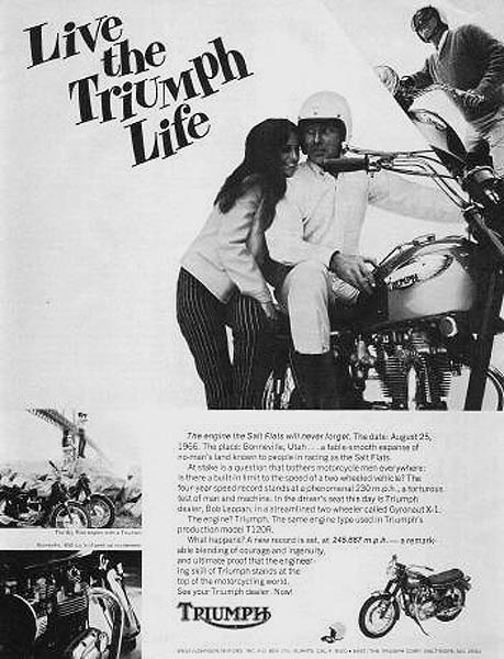 1967 Triumph Life ad