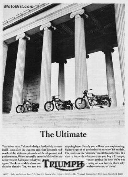 1968 Triumph's Ad