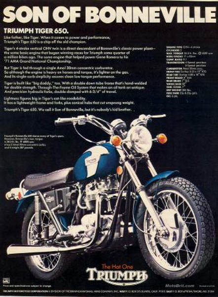 1972 Triumph Tiger