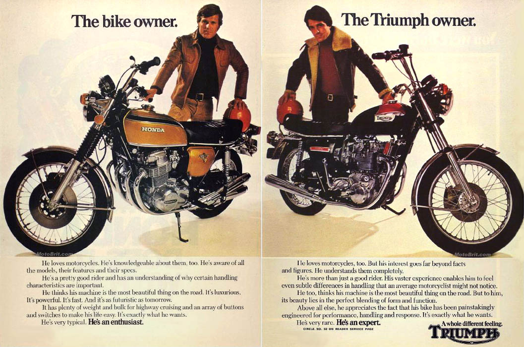 1973 Triumph Expert Rider Ad