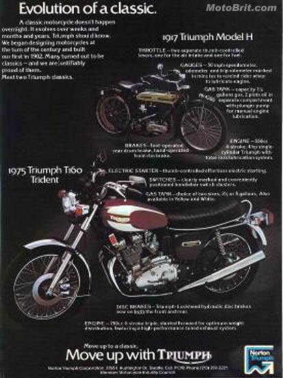 1975 Triumph Trident T160