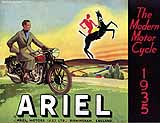 1935 Ariel motorcycle brochure