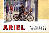 1938 Ariel motorcycle brochure