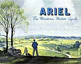 1947 Ariel motorcycle brochure