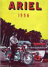 1956 Ariel motorcycle brochure