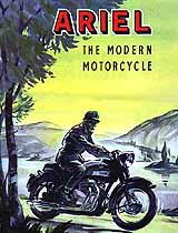 1959 Ariel motorcycle brochure