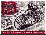 1948 Vincent HRD motorcycle brochure