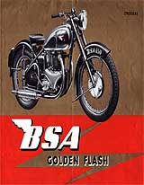 1950 BSA motorcycle brochure