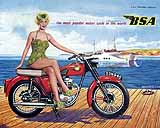 1960 BSA motorcycle brochure