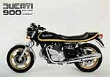 Ducati 900 SD motorcycle brochure