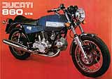 Ducati 860 GTS motorcycle brochure