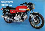 Ducati 900 GTS motorcycle brochure