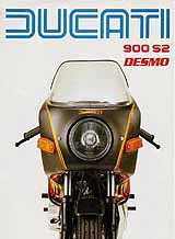 Ducati 900 S2 Desmo motorcycle brochure