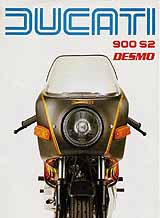 Ducati 900 S2 Desmo motorcycle brochure