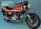 Ducati 900 SD motorcycle brochure