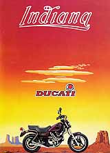 Ducati Indiana motorcycle brochure