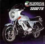 1981 Laverda 1200 TS motorcycle brochure