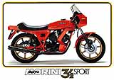 1981 Moto Morini 3-1/2 Sport motorcycle brochure