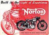 1947 Norton motorcycle brochure