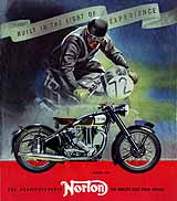 1950 Norton motorcycle brochure