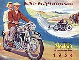 1954 Norton motorcycle brochure