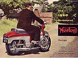 1960 Norton motorcycle brochure