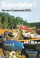 1973 Norton motorcycle brochure