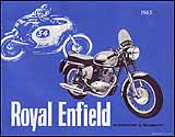 1965 Royal Enfield motorcycle brochure