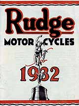 1932 Rudge motorcycle brochure