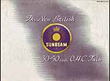 1947 Sunbeam motorcycle US brochure