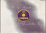 1947 Sunbeam motorcycle US brochure