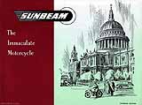 1954 Sunbeam motorcycle brochure