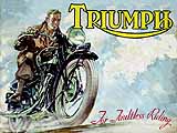 1936 Triumph motorcycle brochure